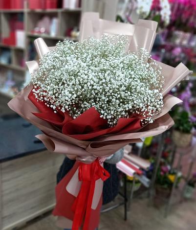 Букет цветов из: Гипсофила в Коростово