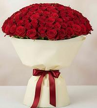 Букет 101 Красная роза Милано в Коростово