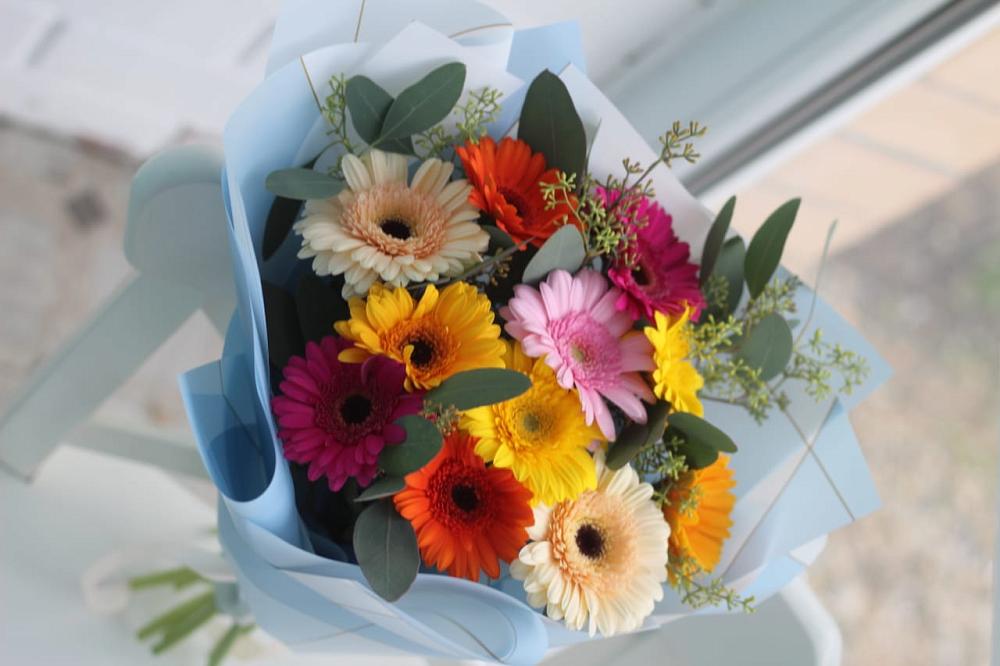 Букет цветов из: Герберы в Коростово