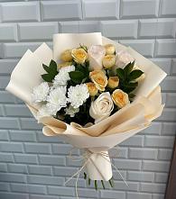 Букет цветов из:  Розы и Хризантемы в Коростово