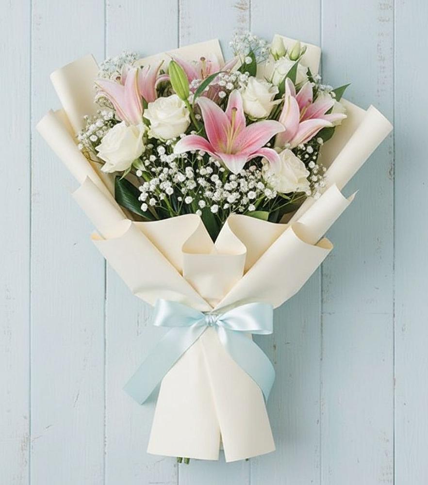 Букет цветов из: Лилии в Коростово