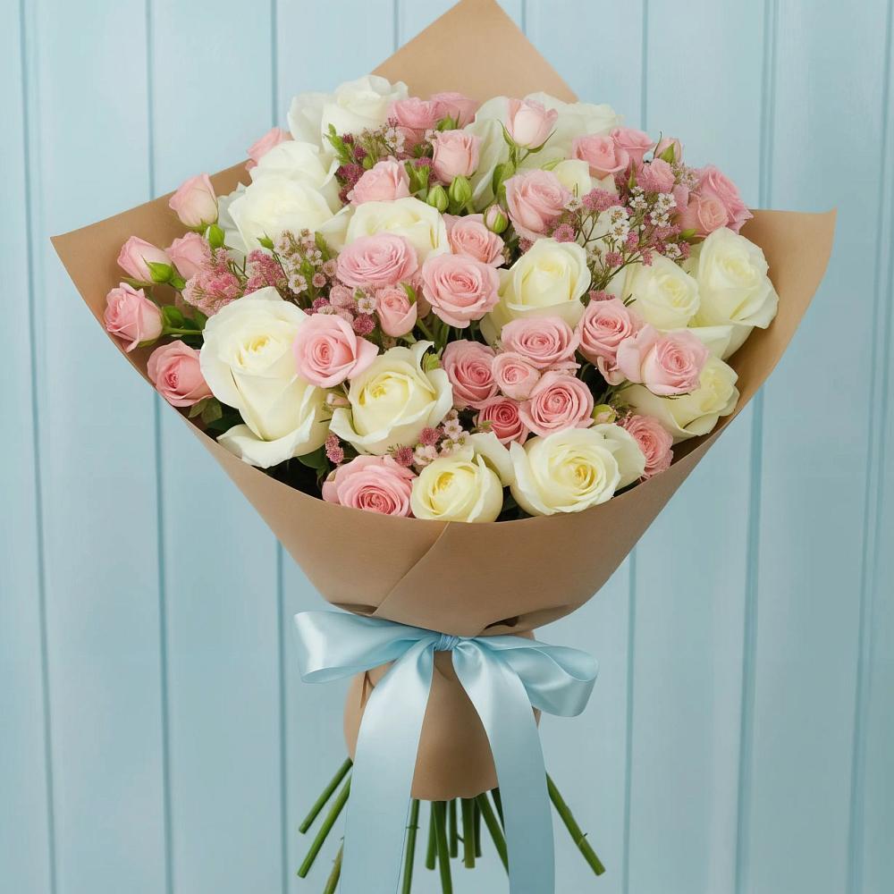 Букет цветов из: Розы в Коростово