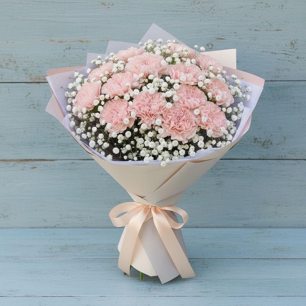 Букет цветов из: Гвоздики в Коростово