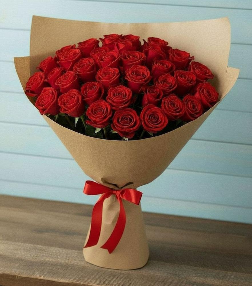 Букет Красные розы Милано в Коростово