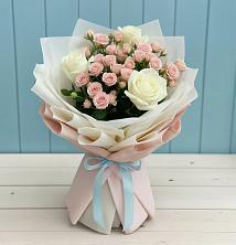 Букет цветов из:  Розы в Коростово