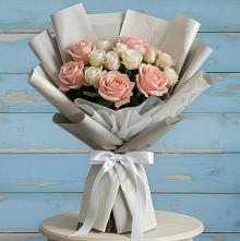 Букет цветов из:  Розы в Коростово