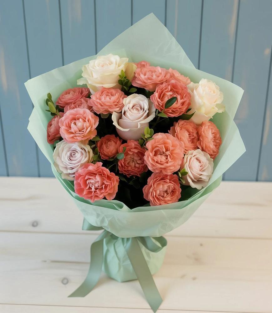 Букет цветов из: Розы в Коростово