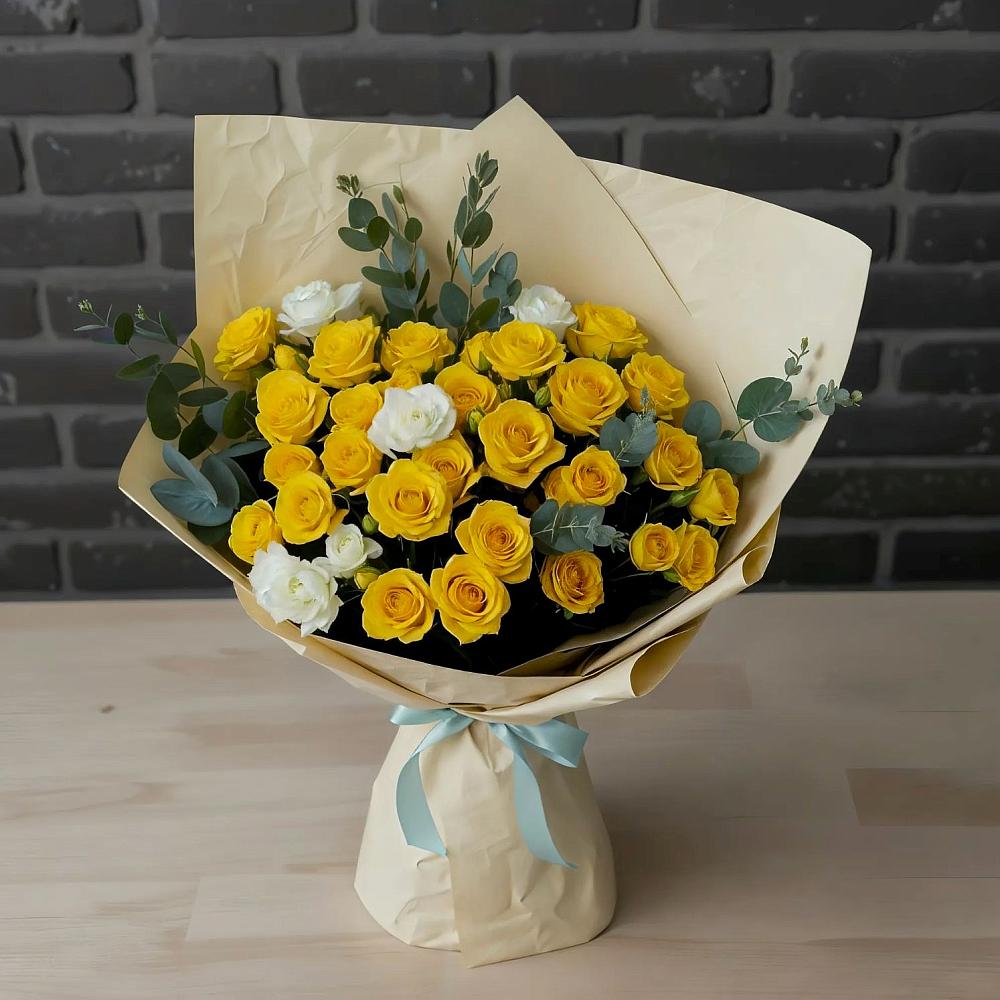 Букет цветов из: Розы в Коростово