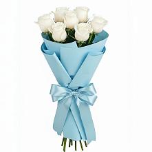 Букет 7 белых роз Проуд #REPLACE_PRED# Коростово