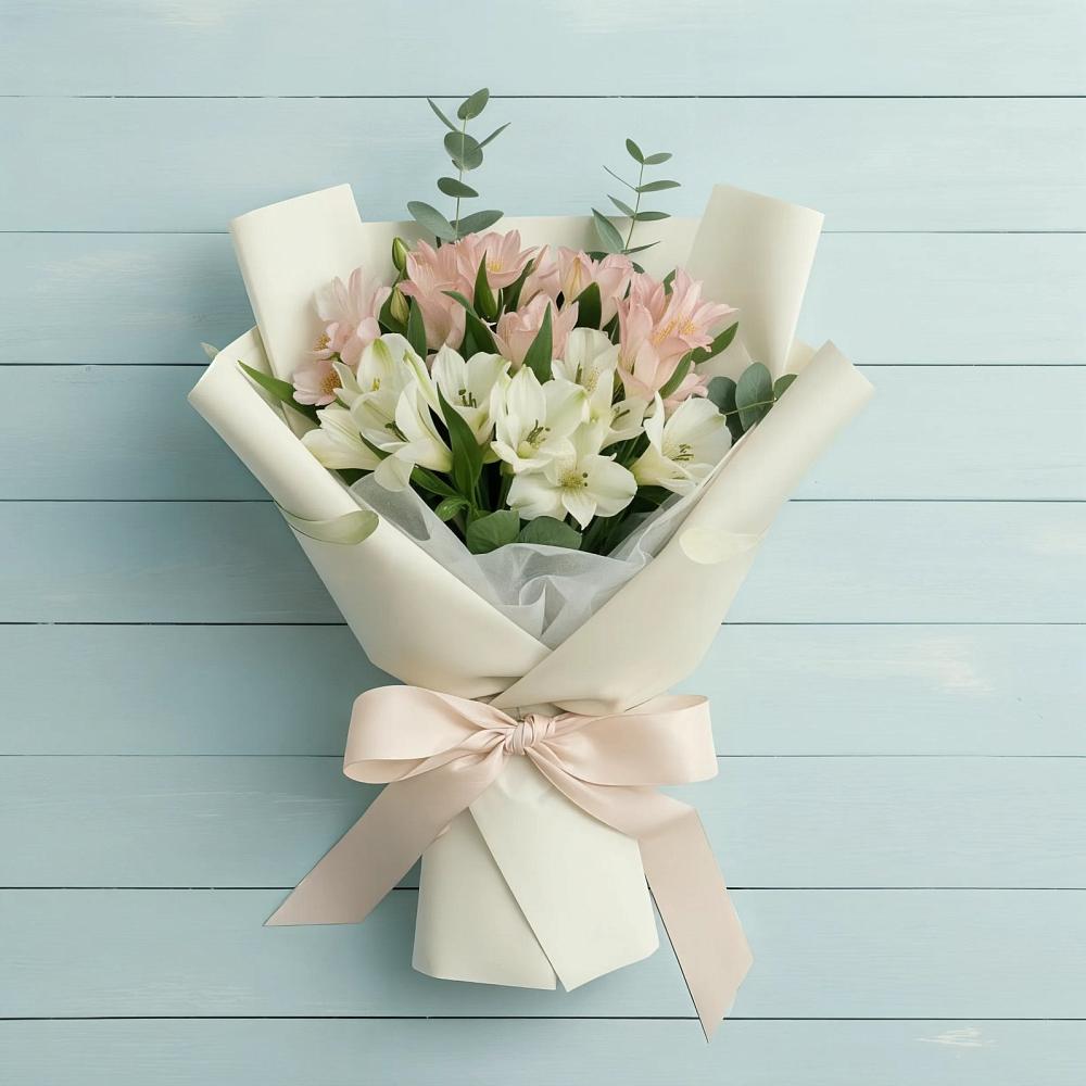 Букет цветов из: Альстромерии в Коростово