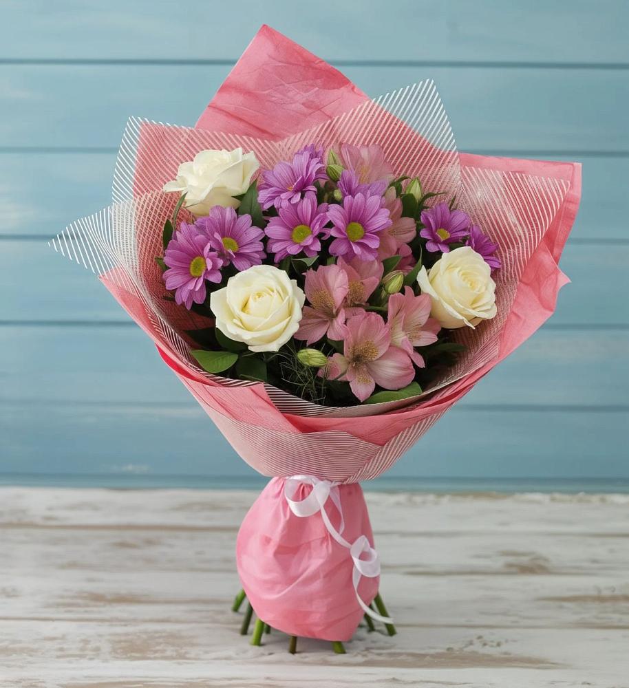 Букет цветов из: Герберы в Коростово