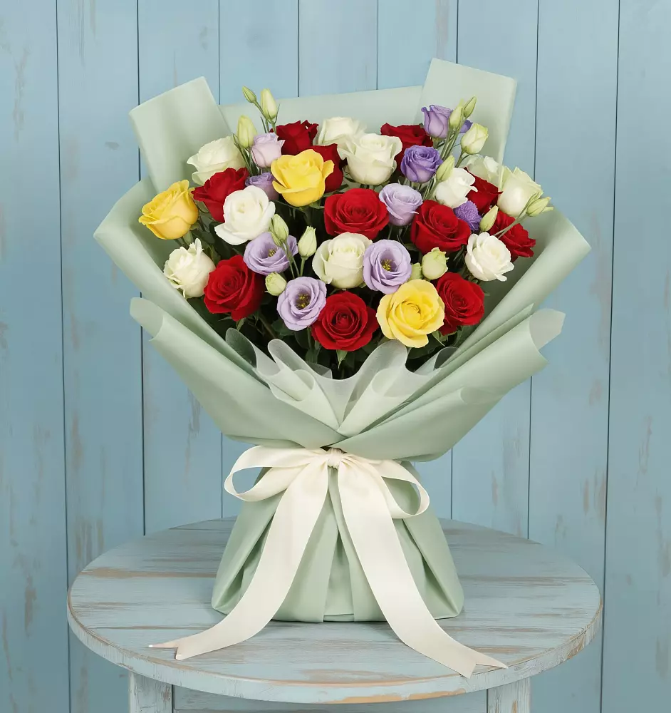 Букет цветов из: Розы в Коростово