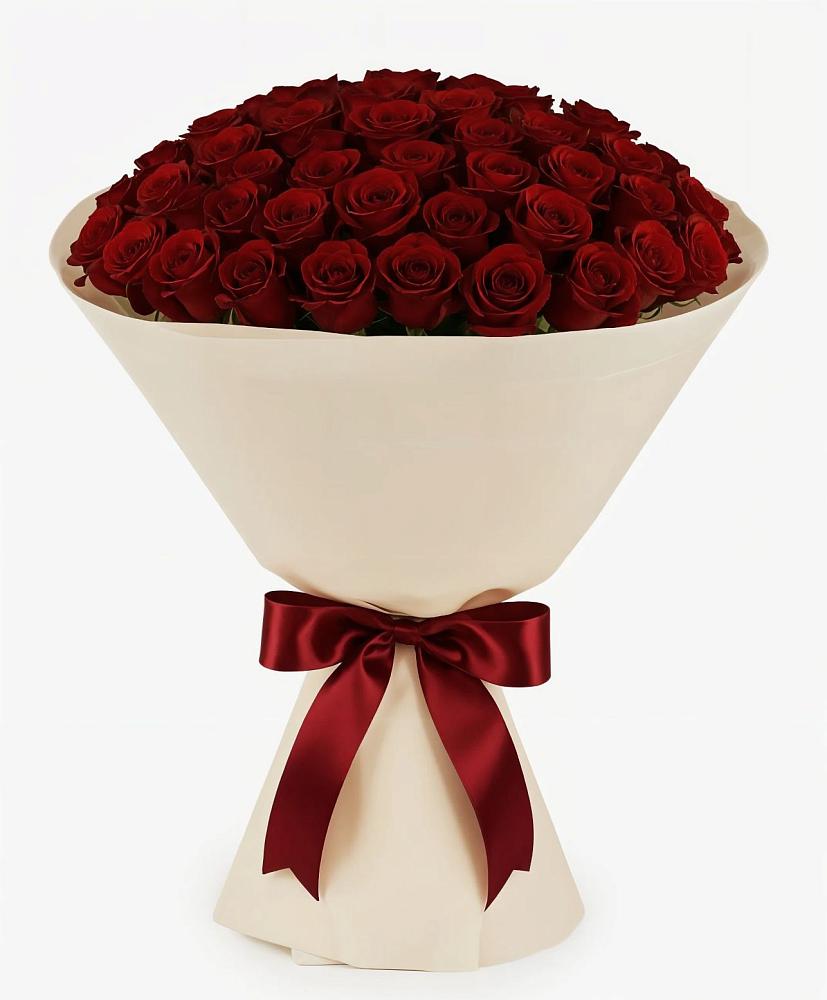 Букет 101 Бордовая роза Блэк Бакарра в Коростово